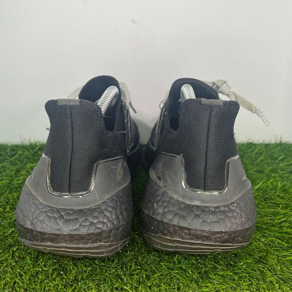 Adidas UltraBoost 21 Triple Black Running Shoes Men Size 10 Black - Picture 5 of 9